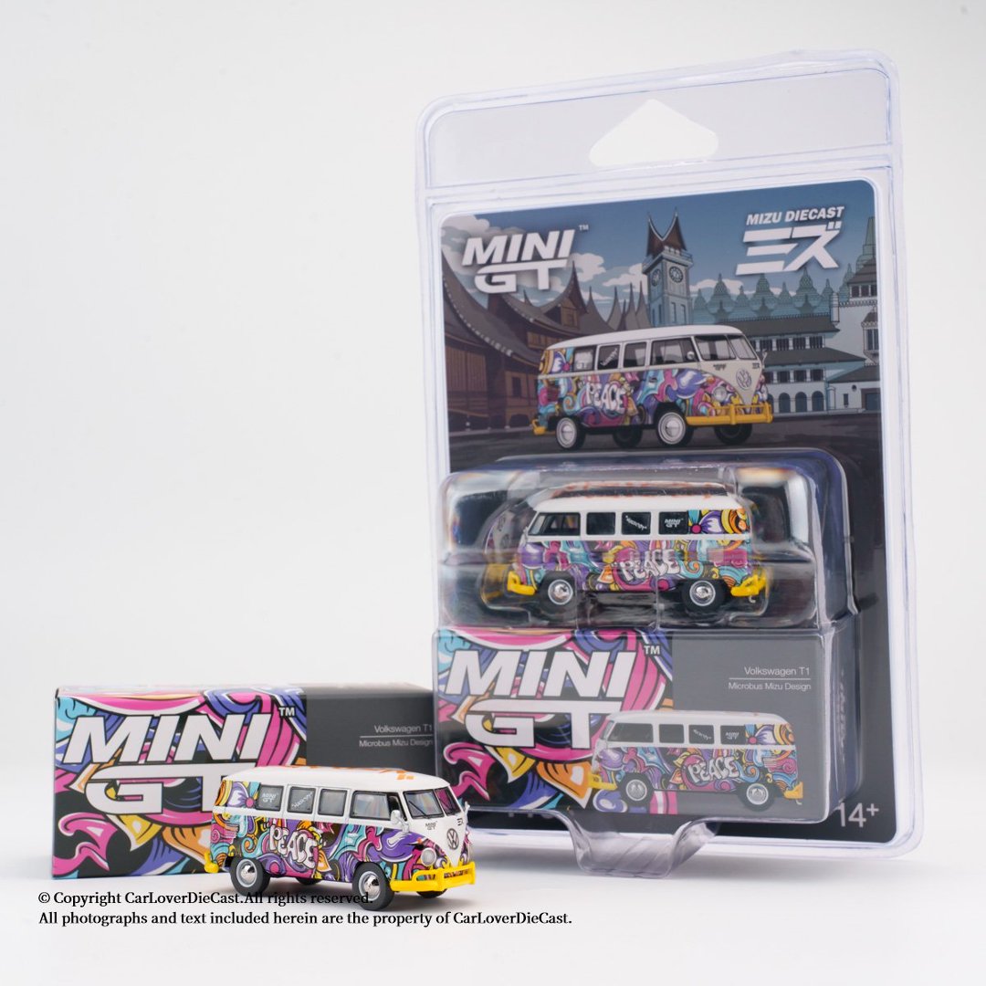 미니GT 1:64 폭스바겐 T1 마이크로버스 미즈 디자 - Die Cast Car 1 64 리뷰 및 가격