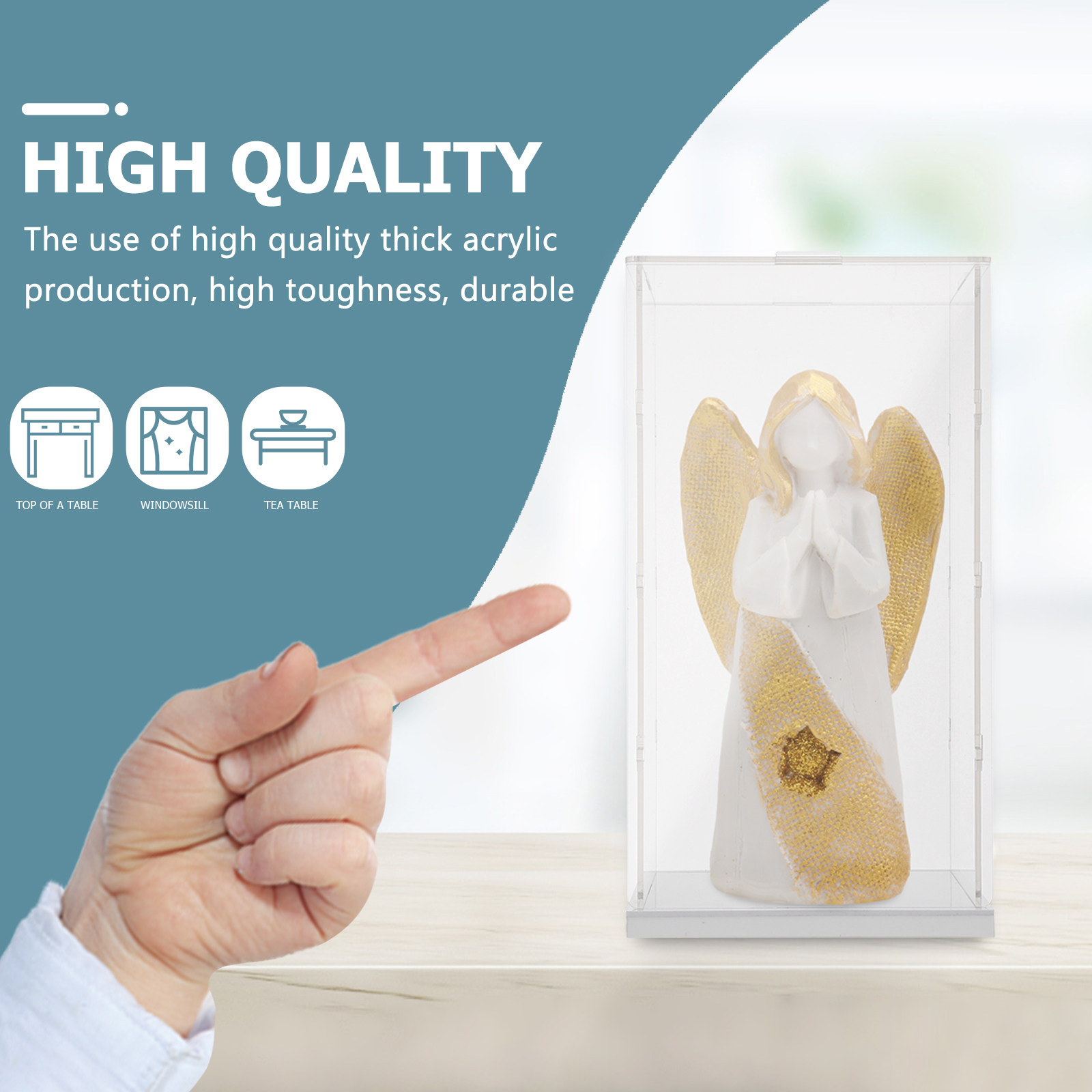 아크릴 디스플레이 박스 투명 모형 수집품 방수 방진 클 - Display Case Acrylic 리뷰 및 가격