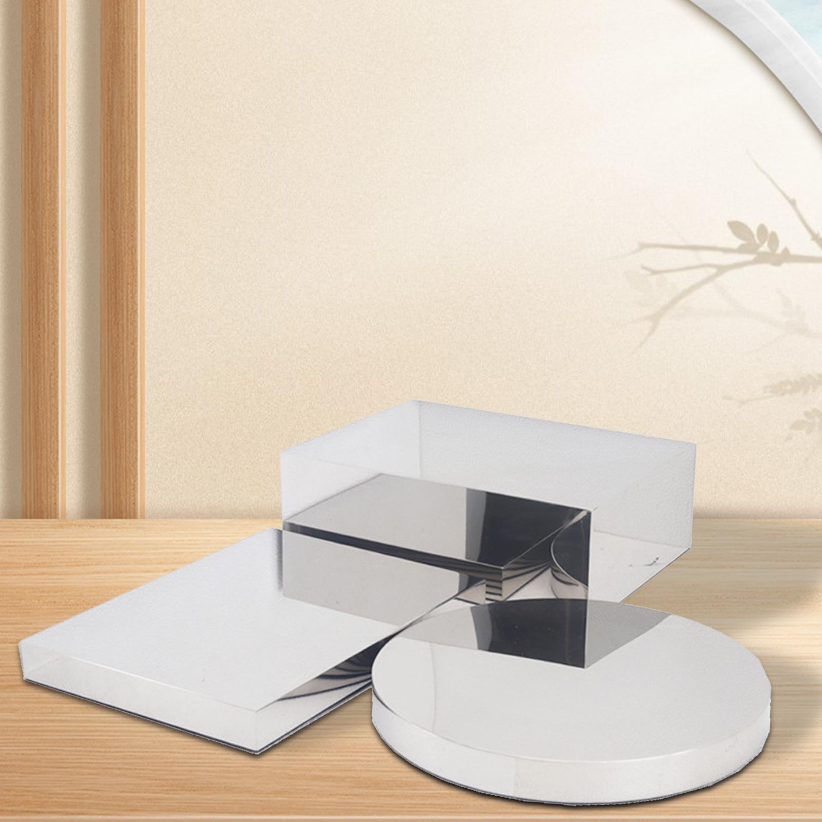 3Pcs 디스플레이 라이저 스탠드 실버 공간 절약형 다 - Display Risers Set 리뷰 및 가격