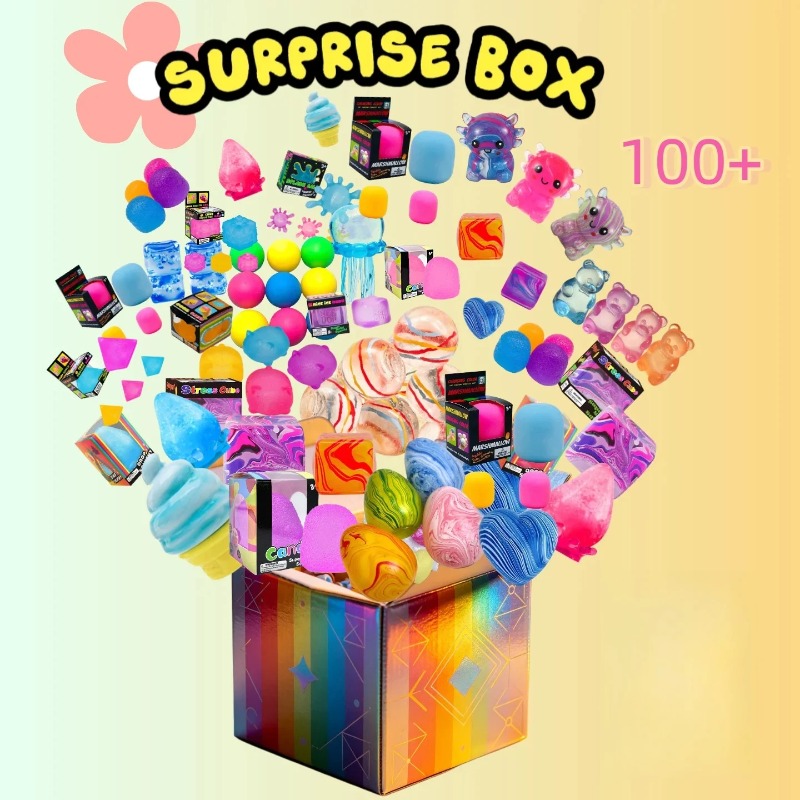 베스트셀러 귀여운 큐브 & 오션 스퀴시 블라인드 박스, - Mystery Box Blind Bag 리뷰 및 가격