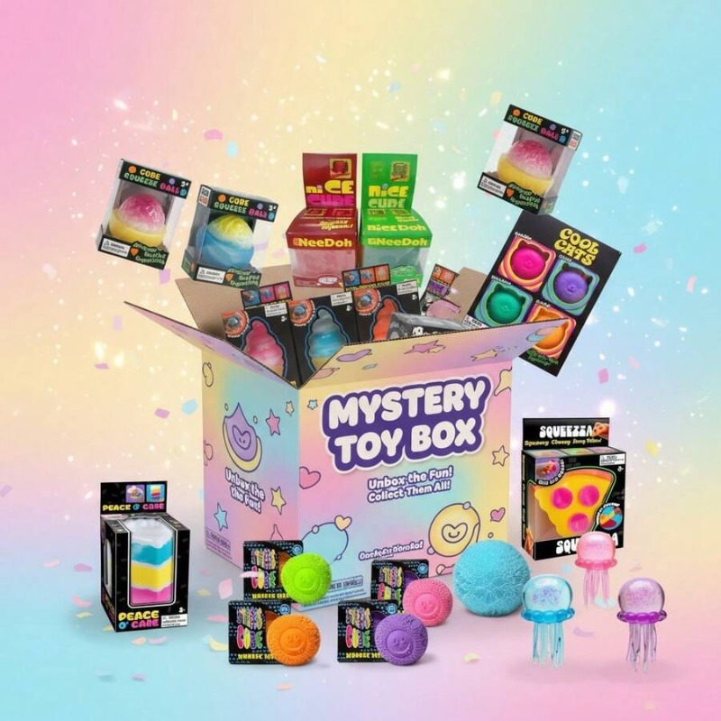 베스트셀러 귀여운 큐브 & 오션 스퀴시 블라인드 박스, - Mystery Box Blind Bag 리뷰 및 가격